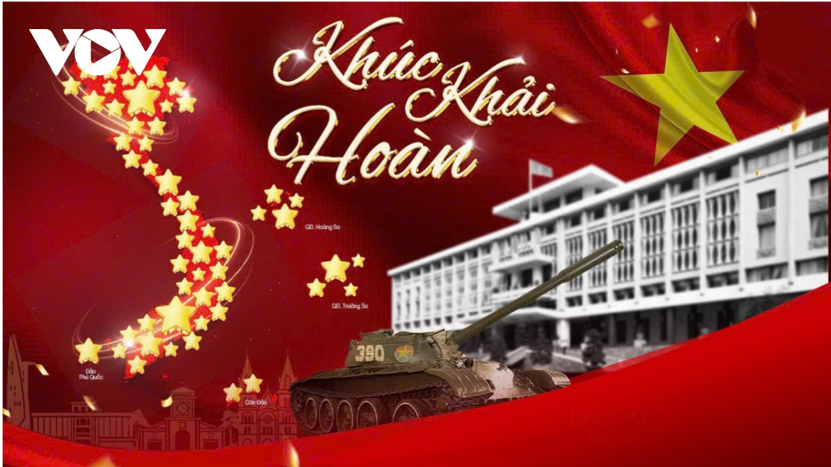 Hơn 50 nghệ sĩ hòa giọng trong MV "Khúc khải hoàn - Bản hùng ca tháng 4"